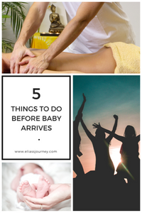 5 Things to do before baby arrives
