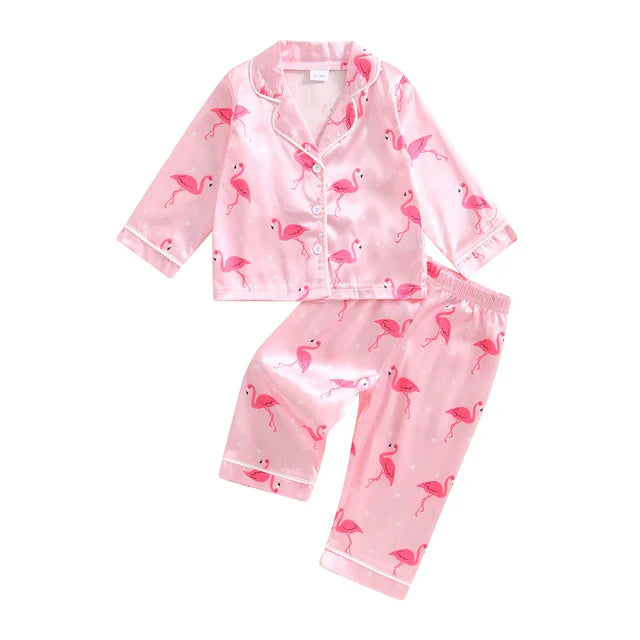 Flamingo Silky Jammies RTS
