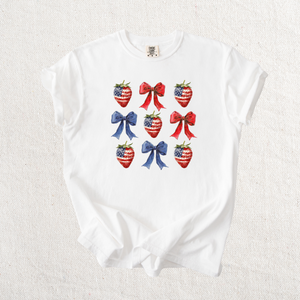 Strawberry Collage Graphic Tee