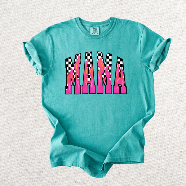 Pink Flame Mama Graphic Tee