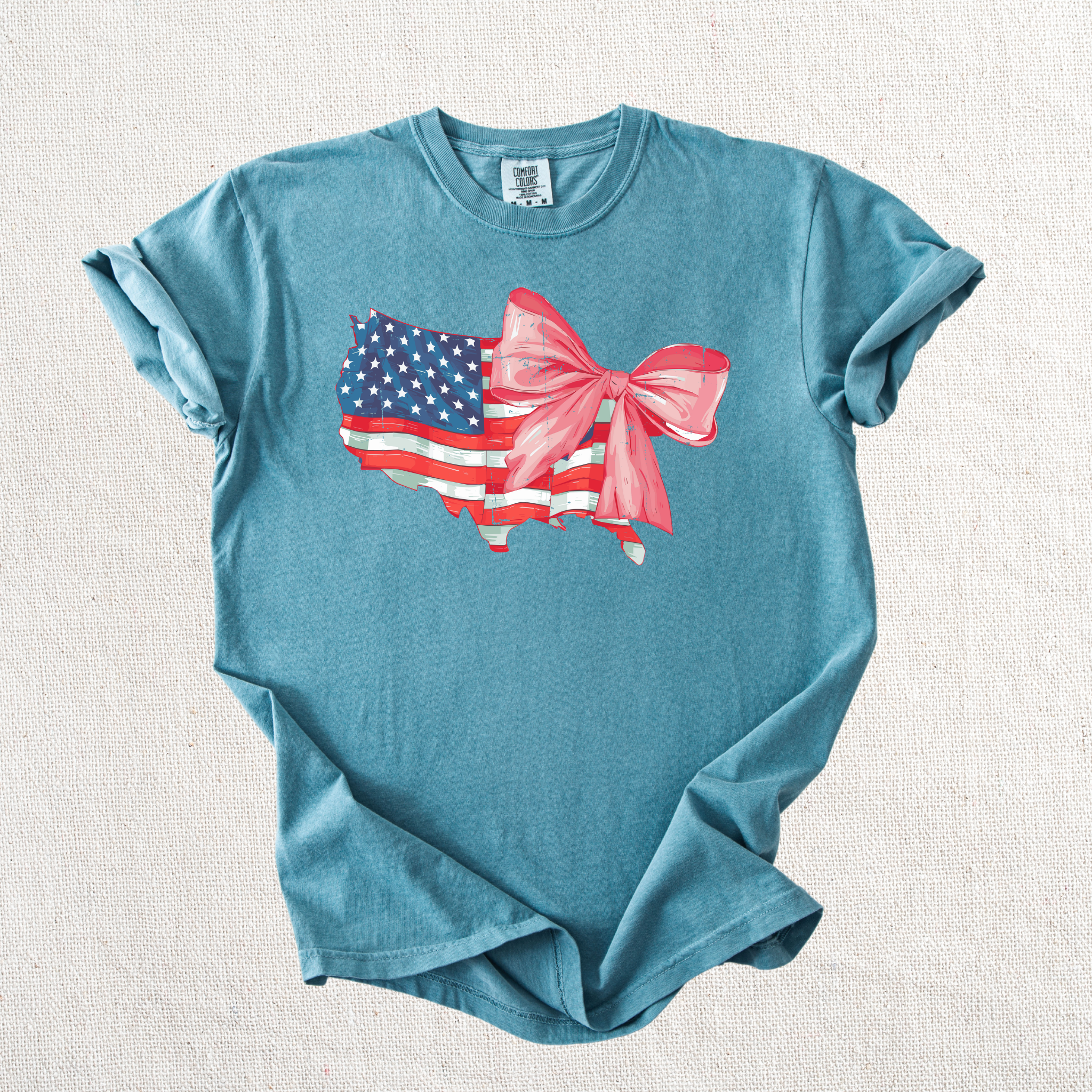 America Bow on Bay Graphic Tee