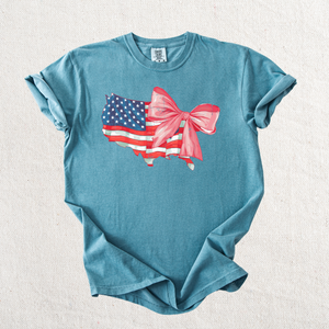 America Bow on Bay Graphic Tee