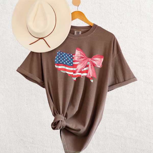 America Bow on Bay Graphic Tee