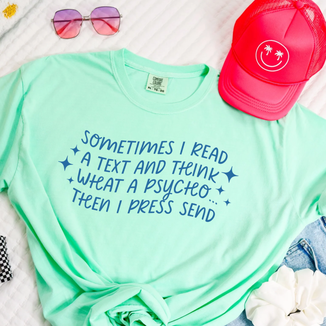 Press Send Graphic Tee