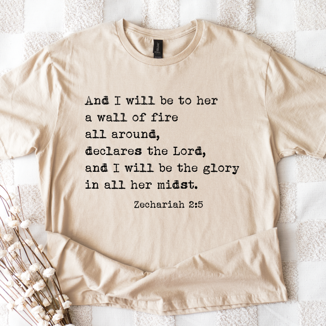 Zechariah 2:5 Graphic  Tee