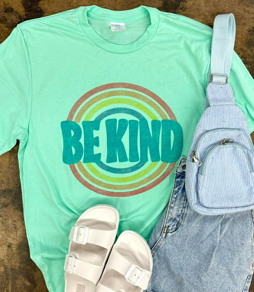 Be Kind Retro Graphic tee