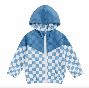 Blue Checkered Windbreaker RTS