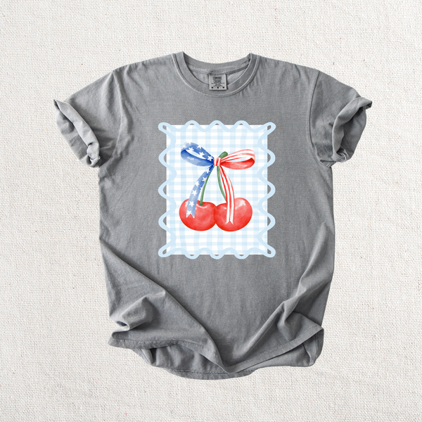 American Bow Cherries Graphic Tee